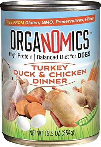 Turkey, Duck & Chicken Canned Dog Food - 12, 12.5 oz Cans
