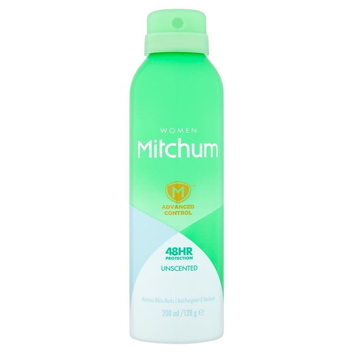 Mitchum Women Advanced Control Unscented Anti-Perspirant Deodorant Spray, 200 ml (Pack of 1)