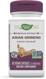 Nature's Way, Premium Herbal Asian Ginseng, Fights Fatigue*, 60 Capsules