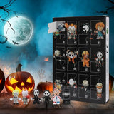 Halloween Advent Calendar 2024,Nightmare Before Christmas,Halloween Countdown Calendar 2024 for Kids and Adults with 24 pcs Classic Halloween Doll Collectible Figures, Pre-Christmas Doll Nightmare