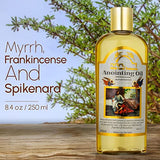 Bible Lands Treasure Anointing Oil Scented with Myrrh, Frankincense and Spikenard 250 Ml