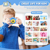 Desuccus Kids Camera Toys Christmas Birthday Gifts for Boys and Girls Kids Toys 3-9 Year Old HD Digital Video Camera for Toddler 5 Puzzle Games with 32GB SD Card (Blue)