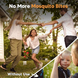 Hetgus Mosquito Repellent for Patio, Mosquitoes Deterrent for Yard/Travel, Mosquito Control for Room, Indoor/OutdoorRepellant Mosquitos, Keep Mosquito Away for Ticks and Gnats-10 Packs, Orange