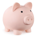 PJDRLLC Piggy Bank, Unbreakable Plastic Money Bank, Coin Bank for Girls and Boys, Medium Size Piggy Banks, Practical Gifts for Birthday, Easter, Christmas (Flesh-Colour)