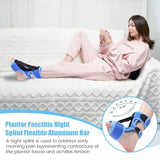 DIKIVIS Plantar Fasciitis Night Splint,Plantar Fasciitis Brace for Plantar Fasciitis Relief,Double Effect Plantar Fasciitis Relief, Night Splint for Heel Pain Suitable for Men and Women,Blue