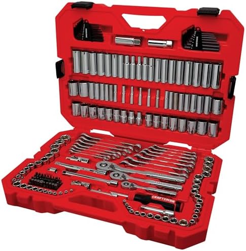 CRAFTSMAN Mechanics Tool Set, 1/4 and 3/8 Inch Drive, 189 Piece (CMMT12134)