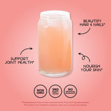 Clean Simple Eats Sour Watermelon Super Collagen, Grass-Fed, Hydrolyzed Types I, II, & III Collagen, 10 Servings
