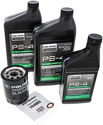 Polaris Ranger RZR XP 1000 OEM Oil Change Kit with Oil Filter 2879323