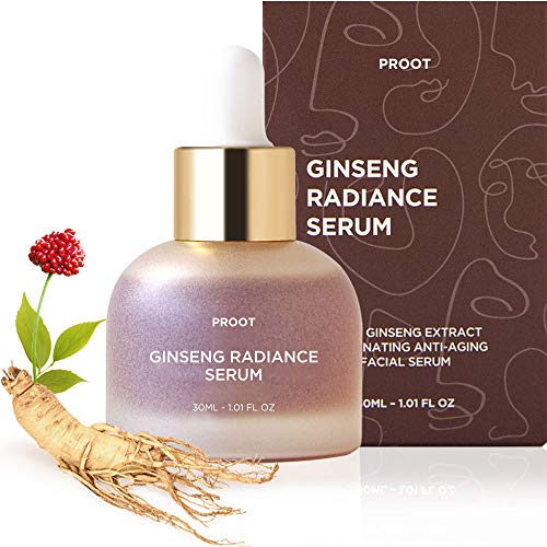PROOT Ginseng Serum | Ginseng Serum with 52.5% Korean Ginseng Extract | Korean Ginseng Serum Formulated with Ginseng Extract, Hyaluronic Acid & WGF Complex-3 | Korean Ginseng Skin Care Technology