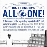 DR. BRONNER'S - All-One Toothpaste (Peppermint, 5 Ounce, 3-Pack) - 70% Organic Ingredients, Natural and Effective, Fluoride-Free, SLS-Free, Helps Freshen Breath, Reduce Plaque, Whiten Teeth, Vegan