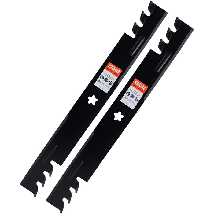 Grasscool 403107 405380 Mower Blades for for Husqvarna Craftsman 46 inch Zero Turn Riding Mower with 5-Star Mounting Pattern RZ4623 YTH22V46 Z246 YTH21K46 YTH20K46 YTA22V46 Mulching