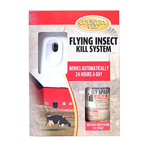 Waterbury Country Vet Flying InsectKill System-24 Hour Control, Brown/A