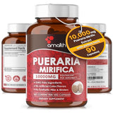 AMALTH Pueraria Mirifica Extract 10000mg Strength-90 Veg Capsules Supports Women Wellness Naturally