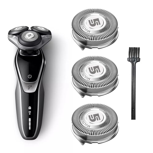 Replacement Heads Compatible with Philips Norelco 5000 Series, SH50 Replacement Blades for HQ8 Shaver