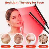 Viconor Red Light Therapy Lamp,4 Head Infrared Light Therapy for Body Device with Adjustable Stand-660nm Red Light＆850nm Near Infrared Light Therapy Device for Face,Body,Pain,Skin at Home