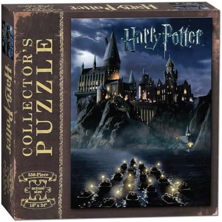 USAopoly World of Harry Potter 550Piece Jigsaw Puzzle | Art from Harry Potter & The Sorcerer's Stone Movie | Official Harry Potter Merchandise | Collectible Puzzle