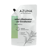 Azuna All-Natural Odor Remover Gel Refill Pouch | Air Purifier with Tea Tree Oil | Plant-Based & Long Lasting | For Pet Odors, Smoke & Strong Odors | Natural Scent, 24 oz