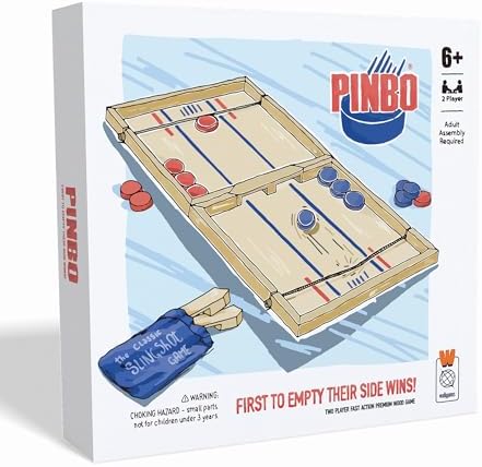 The Classic Slingshot Game - Fast Action Two Player Foldable Game for Ages 6 and Up. Spare Parts Included