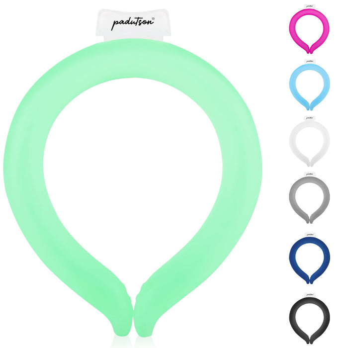 Neck Cooling Tube, Reusable Ice Neck Cooler Wearable Body Cooling Products for Outdoor Indoor, Neck Coolers for Hot Weather