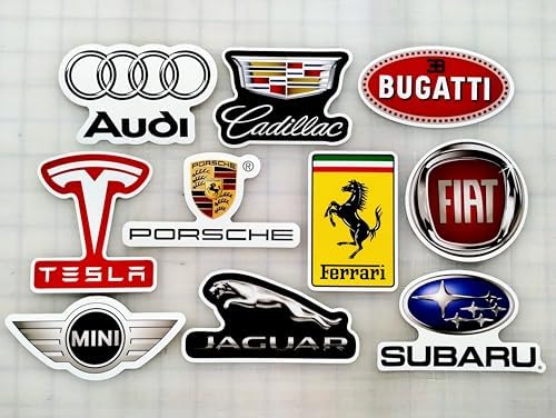 Vehicle Logo Sticker Pack (10 Stickers) Set 3 car Truck SUV