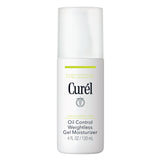 Curel Oil Control Weightless Gel Moisturizer for Dry, Sensitive Skin, Gel Moisturizer for Face, Fragrance Free, 4 Oz