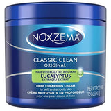 Noxzema Classic Clean Cleanser Original Deep Cleansing, Eucalyptus,Original - 12 Oz (Pack of 6)