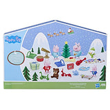 Peppa Pig Peppa’s Kids Advent Calendar, Contains 24 Surprise Toys, 4 Holiday Peppa Pig Family Figures; Ages 3 and Up