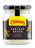 COLMAN'S Original Colman's Tartare Sauce Imported From The UK England Tartar Sauce Creamy Tartar Sauce Made with gherkins and capers The Best Of British Colmans Tartare Sauce 144g