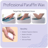 Therabath Paraffin Wax Refill - Thermotherapy - For Hands, Feet, Body - Deeply Hydrates - Made in USA, 6 lb. Eucalyptus Rosemary Mint