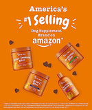 Zesty Paws Dog Allergy Relief - Anti Itch Supplement - Omega 3 Probiotics for Dogs - Salmon Oil Digestive Health - Soft Chews for Skin & Seasonal Allergies - With Epicor Pets - PB - 90 count