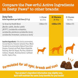 Zesty Paws Probiotics for Dogs - Digestive Enzymes for Gut Flora, Digestive Health, Diarrhea & Bowel Support - Clinically Studied DE111 - Dog Supplement Soft Chew for Pet Immune System - Pumpkin