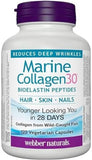 Webber Naturals Marine Collagen30, 120 Vegetarian Capsules