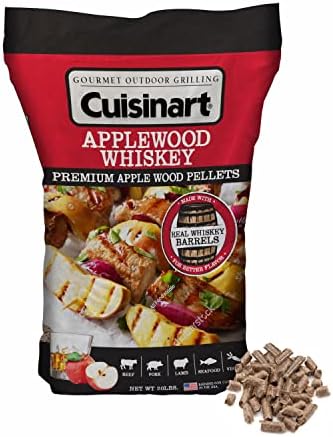 Cuisinart Premium Applewood Whiskey BBQ Smoking Pellets - 20 lb Bag
