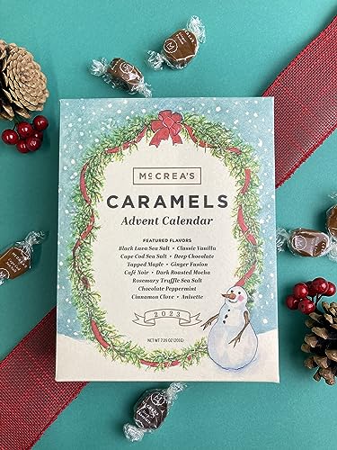 McCrea’s Candies 2024 Gourmet Caramel Advent Calendar