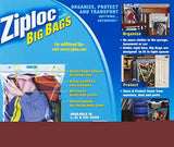 Ziploc Big Bags, XL, 4 Count (Pack of 2)