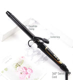 abp 1 Inch Curling Iron with Ceramic Coating Barrel for Long/Medium Hair, Extra Long Barrel Curling Iron,Instant Heat up to 450°F with clamp,Hair Waving Style Tool for Girls & Women