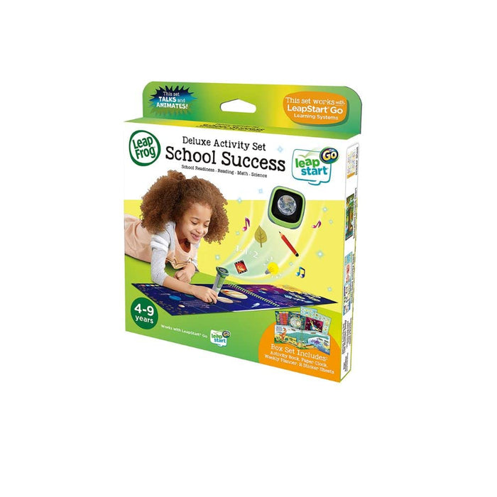 LeapFrog 465303 LeapStart Go Deluxe Activity Set-for 4-9 Years, School Success, Multicoloured, 159 x 14 x 235 millimeters