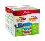 Playtex Diaper Genie Refill (810 Count Total - 3 Pack of 270 Each)