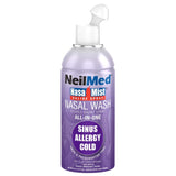 NeilMed NasaMist All in One Multi Purpose Saline Spray, 6.3 Fl Oz & Nasamist Saline Spray, 4.2 Fluid Ounce