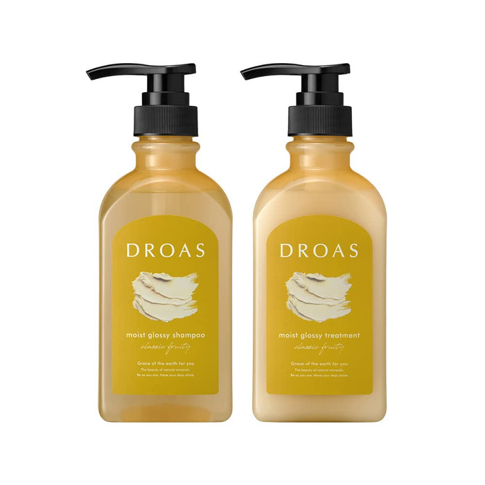 DROAS | Shampoo Treatment Set, Moisture-Gloss