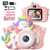 Kids Camera for 3-8 Years Old Toddlers Childrens Boys Girls Selfie Camera 20.0 MP HD 1080P IPS Screen Dual Digital Toy Camera for Kids Christmas Birthday Gifts