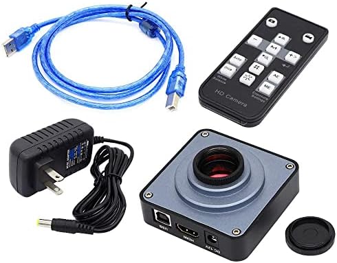 Full HD 38MP 2K 1080P HDMI Industrial Electronic Digital Video Microscope Camera for PCB Soldering Repair