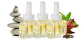Scent Fill 100% Natural Patchouli Spa Plug in Air Freshener, Scented Oil Refills, 3 Refills