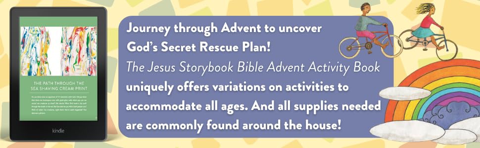 The Jesus Storybook Bible Advent Activity Book: 24 Guided Crafts, plus Games, Songs, Recipes, and More