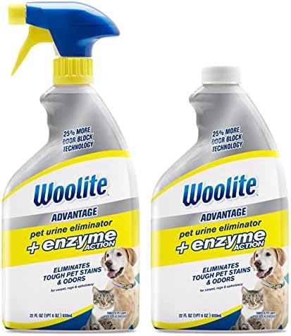 Woolite Advantage Pet Urine Eliminator, 44 Fl Oz, Pack of 2