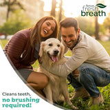 TropiClean Fresh Breath for Dogs | No Brush Dental Gel for Dogs Peanut Butter Flavor | Dog Toothpaste for Plaque, Tartar & Stinky Breath | Made in the USA | 4 oz.