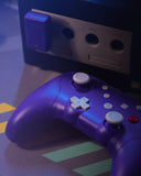 Retro Fighters BattlerGC Wireless Controller - Gamecube, Game Boy Player, Switch & PC Compatible (Blue/Purple)