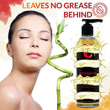Fox Envy Body Massage Oil: Organic Massage Oil for Massage Therapy, Premium Massaging Oil-Lush Vanilla Scent with Jojoba & Coconut Massage Oil, Therapeutic Massage, Oil 1Bottle, 8 fl oz