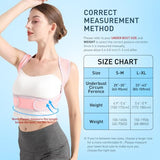 NLNYCT Posture Corrector for Women, Adjustable Back Brace for Posture Corrector Upper Back Pain Relief Providing Pain From Lumbar, Neck, Shoulder, Clavicle, Spine Corrector-(Large/X-Large)